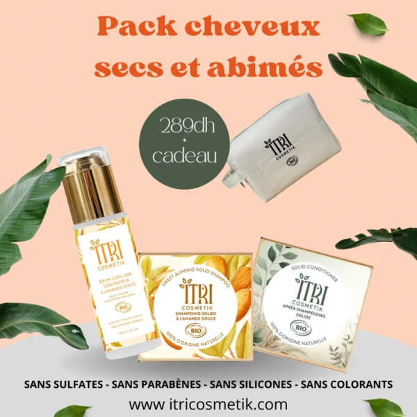 Pack cheveux secs et abimés
